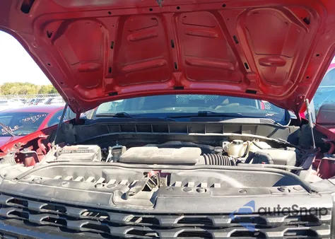 2021 Chevrolet Silverado 1500 4Wd Short Bed Custom Trail Boss z USA, uszkodzony, nr VIN 1GCPYCEF4MZ173074